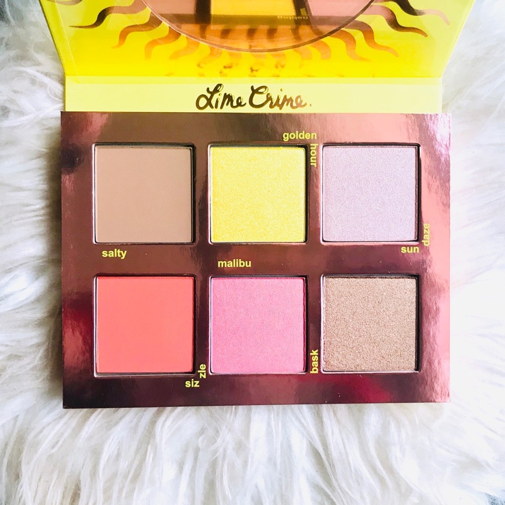 NEW Lime Crime Sunkissed Face Palette